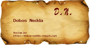 Dobos Nedda névjegykártya